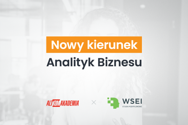 Nowy kierunek studiów podyplomowych, Analityk biznesu
